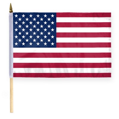 USA Stick Flags 24x36 inch