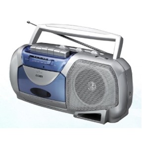 Portable Cassette Player/Recorder With Am/Fm Radio