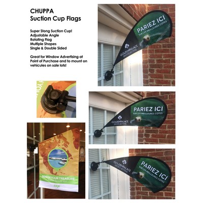Chupa Window Wing Flag KIT (Single Sided)