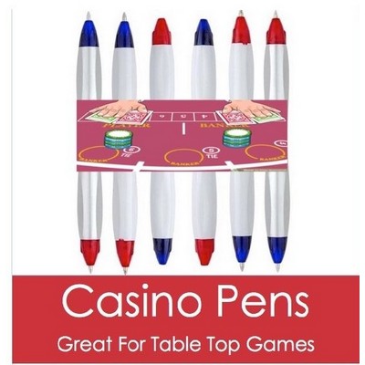 Double Ink Baccarat Casino Pen