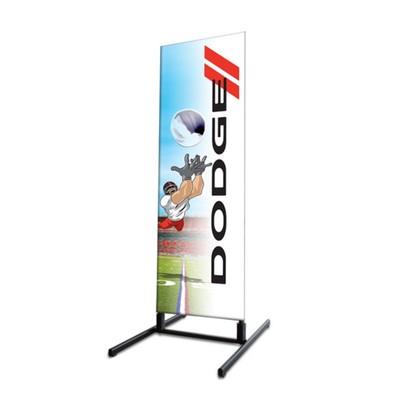 XL-85 Football Toss Kit, Double-Sided 30.5"L x 85"H x 43.5"D