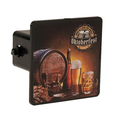 Square ABS Plastic Hitch Cover (4") Digital Imprint