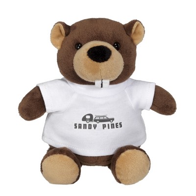 6" Mini Me Bizzie Beaver w/T-Shirt