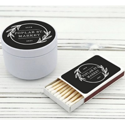 Candle with Boxed Matches Set