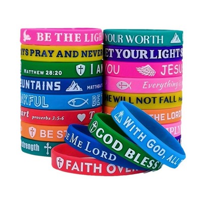 Silicone Wristbands(Decorated)
