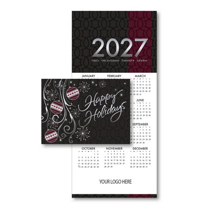 2027 Executive Calendar Card