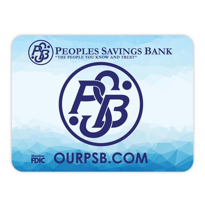 DuraTrac Matte Plus™ Hard Surface Mouse Pad w/Heavy-Duty Rubber Backing (6"x8"x1/16")