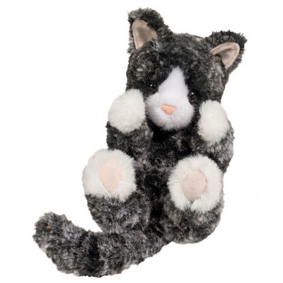 Lil' Baby Black & White Kitten Stuffed Animal