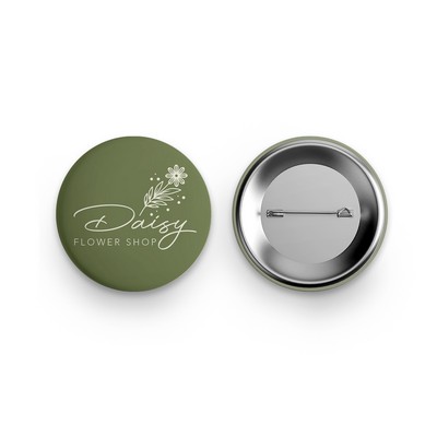 Pin Back Button - 2.25" round