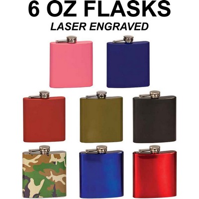 6 Oz. Single Flask