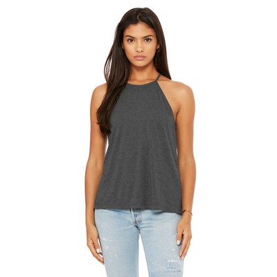 BELLA+CANVAS Ladies' Flowy High Neck Tank