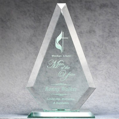American Diamond Jade Award - 11"
