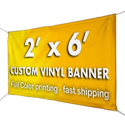 2'x6' Dye-sublimated Printed Polyester Banner Fabric