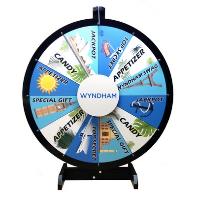 32" Removable Graphics Prize Wheel