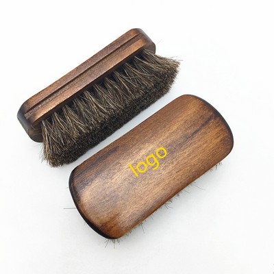 Premium Horsehair Shoe Brush
