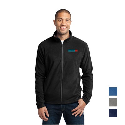 Port Authority® Microfleece Embroidered Jacket