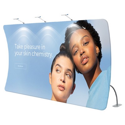 20' U-Shaped Tension Fabric Backdrop Kit