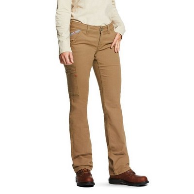 FR Mid Rise DuraLight Stretch Canvas Straight Leg Field Khaki Pants
