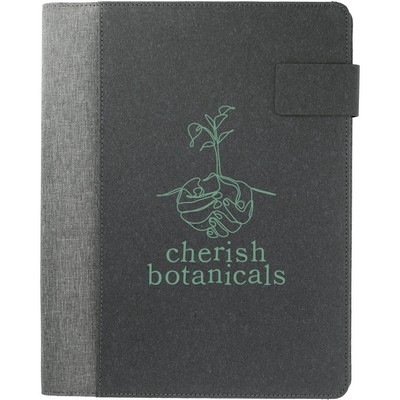 Reclaim rPET 5000 mAh Wireless Charging Writing Pad with FSC® Mix Paper