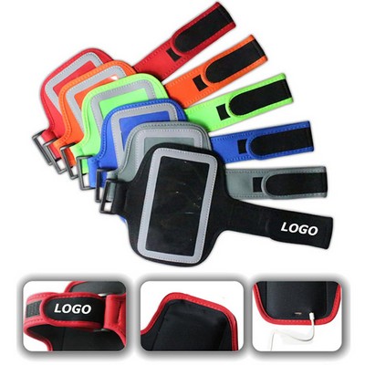 Smart Phone Reflective Neoprene Armband