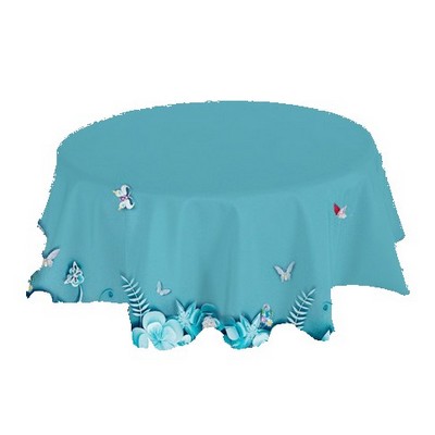 60" Round Table Covers in Full Color