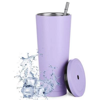 22 Oz. Pastel Colored Tumblers with Lids