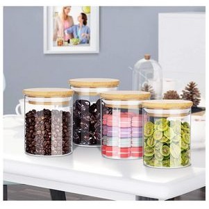7 Oz. Gogenic Glass Jars for Food Storage