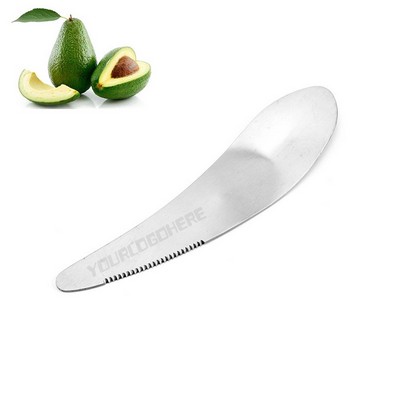 2" 1 Stainless Steel Kiwi/Avocado Cutter with Dig Spoon