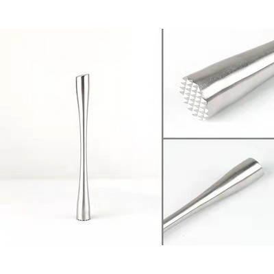 Stainless Steel Cocktail Muddler 10"