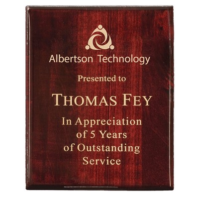 Premium Rosewood Piano Finish Plaque