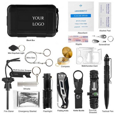 Professional Emergency Survival Tactical Gear Kit
