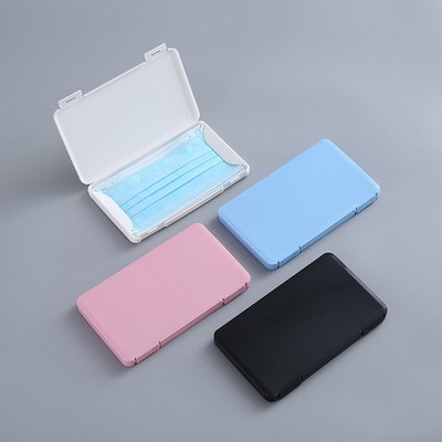 Dust Proof PP Portable Face Mask Storage Box