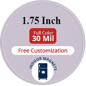Magnet - 1.75" Diameter Circle - 30 Mil