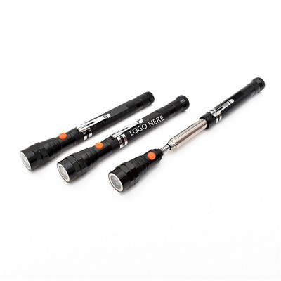 Pickup Tool w/Telescoping Flex Flashlight