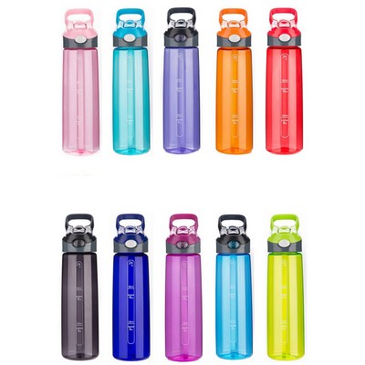 24oz Tritan Leakproof Water Bottle with Autospout Straw