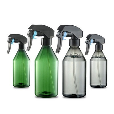 Refillable Clear Colored Spray Bottle With Adjustable Nozzle From Fine Mist To Stream