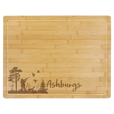 Bamboo Cutting Board with Drip Ring
