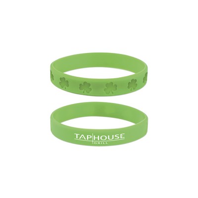 St. Patrick's Day Silicone Wristband