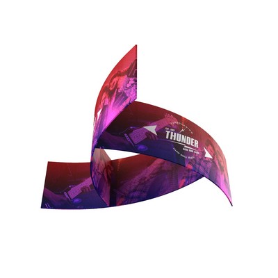 Pinwheel Premier Hanging Banner Double-Sided - 15'x5' - GRAPHIC ONLY