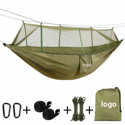 Portable Outdoor Swing Hammock With Pouch