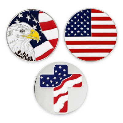 American Pride Ball Marker Set