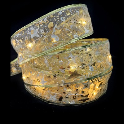 Luminous Holiday Ribbon