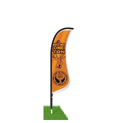 9' Blade Wind Flag Only - Single Sided