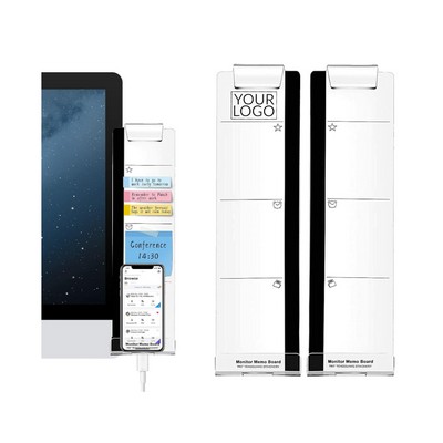 Multifunction Computer Monitor Memo Board