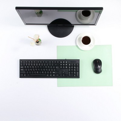 Space Saving Rectangular PU Mouse Pad (15.7"x11.8")