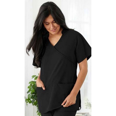 Jockey® Ladies Petal Wrap Top Shirt