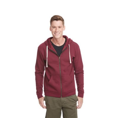 Next Level Unisex Full-Zip Hooded Sweatshirt