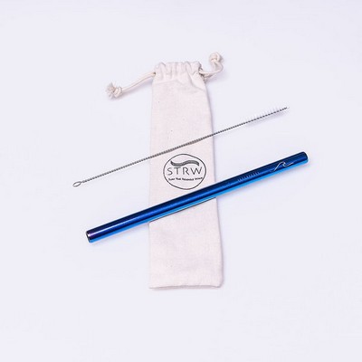 Custom Cotton Straw Pouch/ Pen Gift Bag