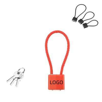 Extended Cable Lock Padlock