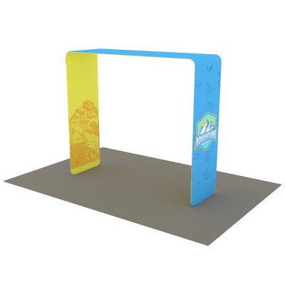 12' x10' Wallbox Slim Arch Fabric Display (Graphic Package)